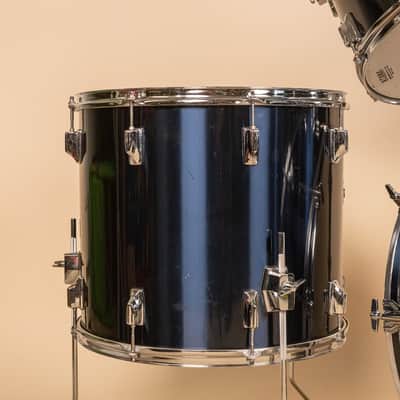 1970s Tama Imperialstar Mars 5LX Midnight Blue Drum Set image 5
