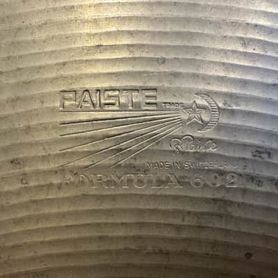 20" Paiste Formula 602 "Pre-Serial" Medium Sizzle Ride 2400gr (VIDEO) image 2