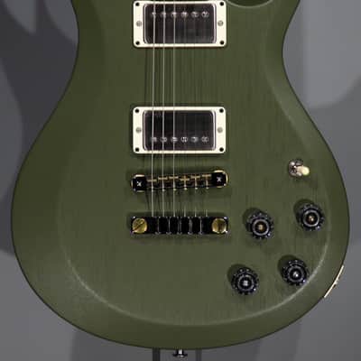 PRS S2 McCarty 594 Thinline 2025 - Matcha Green Satin w/Gig Bag image 1
