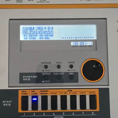 Casio XW-P1 61-Key Performance Synthesizer 2010s - Silver image 4