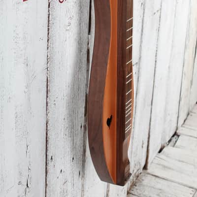 McSpadden Scroll Head Dulcimer 4 String Scroll Head Hourglass Dulcimer w Gig Bag image 8