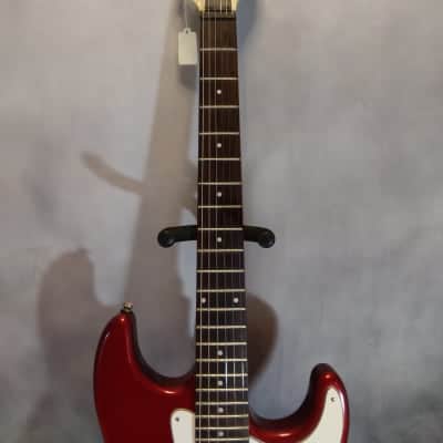 Hondo 2 Stratocaster Style Electric Guitar 1990s - Red image 3