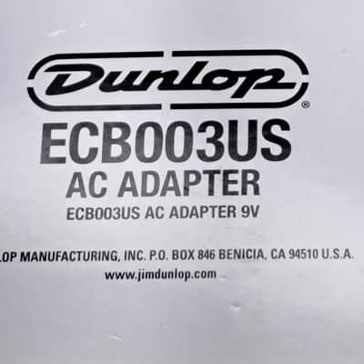 Dunlop ECB003US 9v AC Power Adapter for Guitar Effects Pedals-Dunlop, MXR- NOS Unused image 2