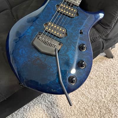 SIGNED Ernie Ball Music Man EBMM Majesty John Petrucci Blue Ink 6 image 1