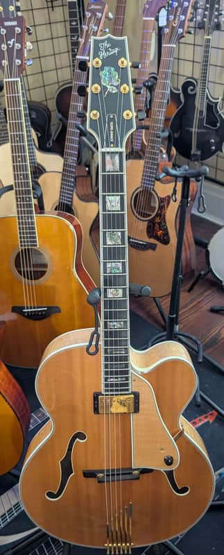 Heritage The Rose Johnny Smith Hollowbody Electric Guitar image 1