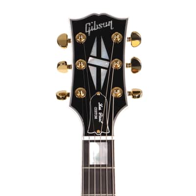 Gibson Custom Shop Les Paul Custom Left-Handed Ebony image 8