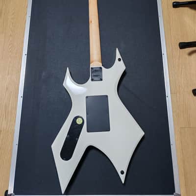B.C. Rich Joey Jordison Signature Warlock Murderdolls - White Blood Splatter image 19
