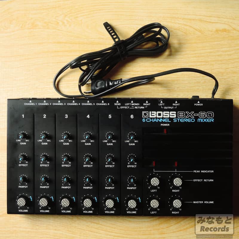 Boss BX-60 6-Channel Stereo Mixer image 1