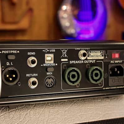 Ashdown Labs Superfly 500 WATTS ( Stereo 250+ 250) 4.5 KG BASS HEAD B Stock image 4