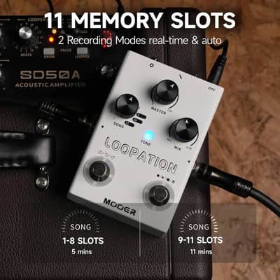 Mooer Loopation Mvp3 Vocal Effects Processor Pedal, price include the import duty to US buyer image 3