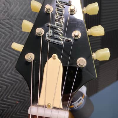 Video! 2019 Gibson Custom Shop Special Order '59 1959 Flying V Reissue Olive Drab Green image 7