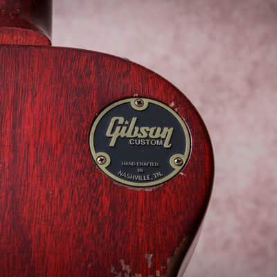 GIBSON USA Custom Shop 59 Reissue Les Paul Murphy Lab Heavy Aged " Aged Cherry Burst + Rosewood" (2023) image 20
