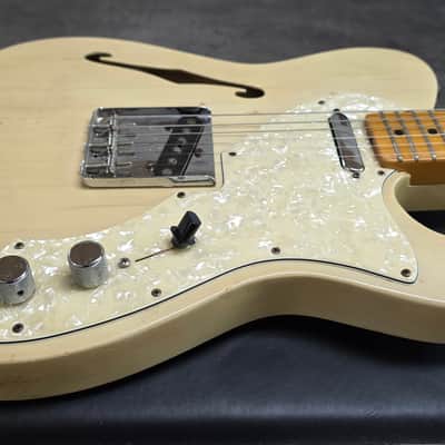 1969 Fender Telecaster Thinline Natural Ash Blonde 60s ARTIST OWNED STAGE PLAYED Road Worn Heavy Relic Aged American Vintage 1960's USA Tele Guitar image 14