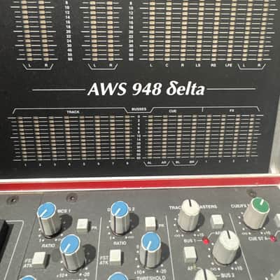 Solid State Logic AWS 948 Delta 24-Channel / 48-Input 8-Bus Inline Console with DAW Control 2015 - Present - Grey image 4