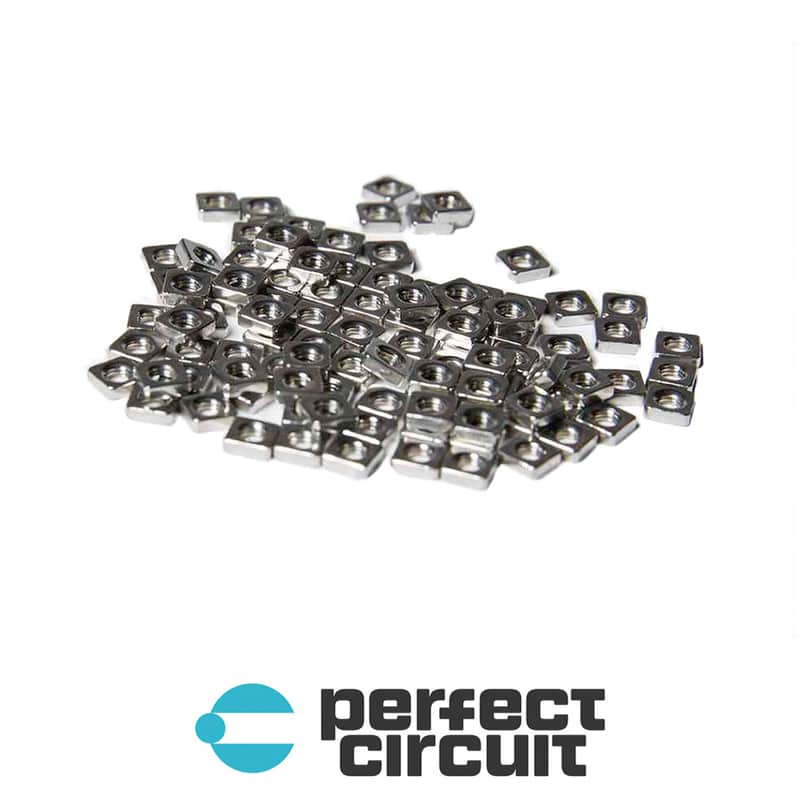 Frap Tools M3 Stainless Steel Square Nuts (100 Pack) image 1