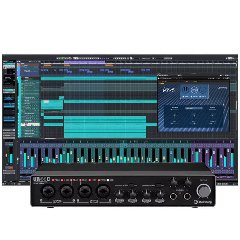 Steinberg Cubase Pro 12 and UR44C Interface Bundle image 1
