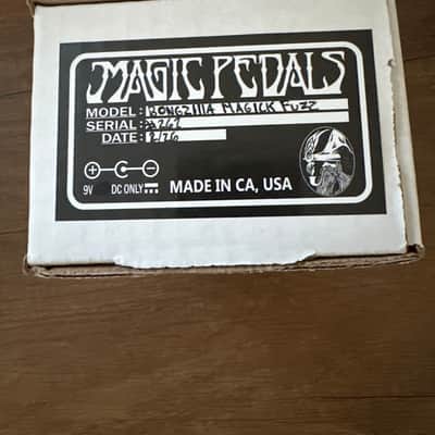 Magic Pedals Bongzilla Magick Fuzz 2026 - Black image 4