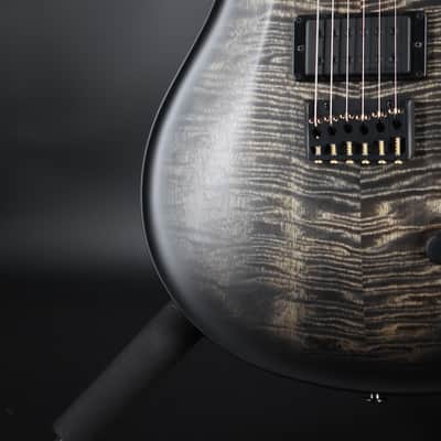 PRS Mark Holcomb Signature 2025 - Present - Charcoal Wraparound Burst image 4