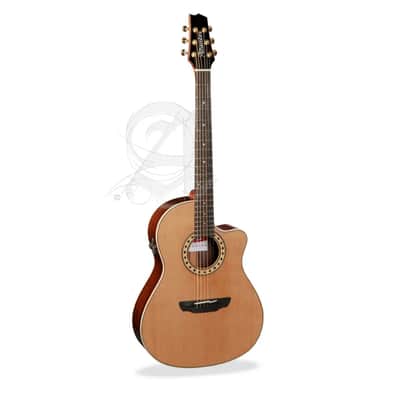 Alhambra CSs-3 CW E9 2024 Crossover Black Label Solid Cedar Top Sipo Neck Truss Rod 6-String Classical Acoustic-Electric Guitar w/Padded Gig Bag image 2
