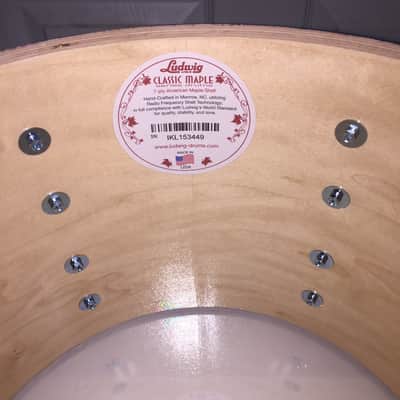 Ludwig 5pc Classic Maple Drums 2022 - Satin Mahogany image 11