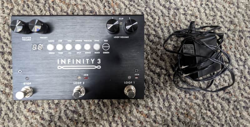 Pigtronix Infinity Looper Guitar Effects Pedal Model SPL - B stock image 1