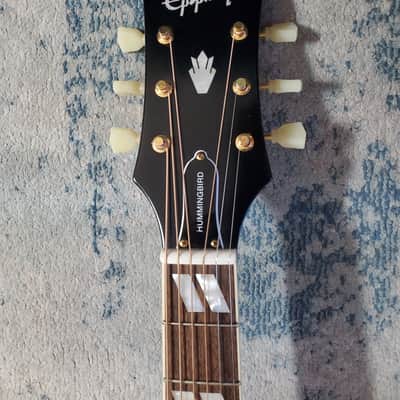 Epiphone Hummingbird Inspired by Gibson 2021 - Present - Antique Natural image 4