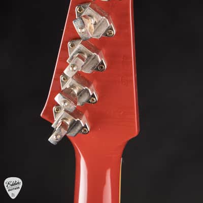 2024 - Gibson Custom Shop 1963 Firebird V W/ Maestro Vibrola Ultra Light Aged Ember Red 8.13 #407723 image 8