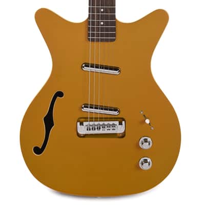 Danelectro Fifty Niner Electric Guitar, Gold Top image 6