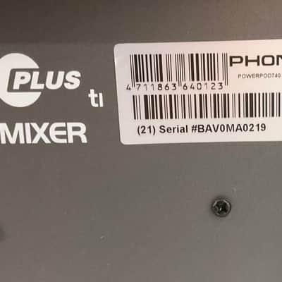 Phonic Powerpod 740 Plus 2X220W 7-Channel Powered Mixer with Digital Effects Regular image 6