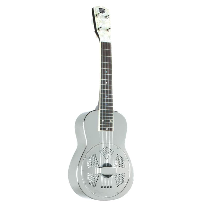 Recording King RU-998 Metal Body Resonator Ukulele image 1