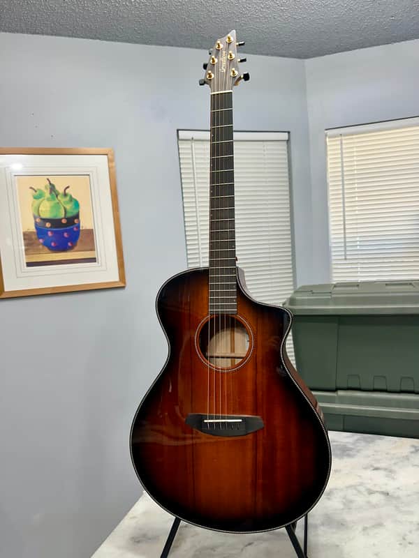 2022 Breedlove Oregon Concert Bourbon CE image 1