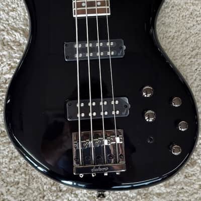 Jackson JS Series Spectra IV JS3 4-String Electric Bass Guitar in Gloss Black image 5