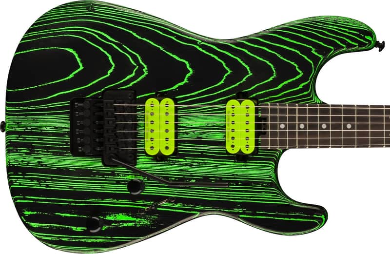Pre-Order! Charvel Pro-Mod San Dimas Style 1 guitar HH FR E ASH in Green Glow image 1