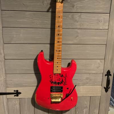 Charvel Wayne Charvel 1/200 Redlands Ca. Pre Production Strat  79-81 Red Floyd Rose *RARE* image 1