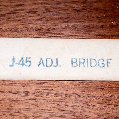 1964 Gibson J-45 ADJ Vintage Dreadnought Acoustic Guitar Cherry Sunburst, Collector-Grade w/ Case image 6