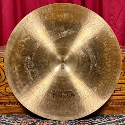 22" Paiste 1976 Black Label 2002 Ride Cymbal 3026g *Video Demo* image 3