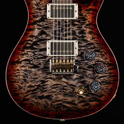 PRS Wood Library Willcutt Exclusive DGT Quilt Maple Charcoal Cherry Burst 10 Top (910) image 3