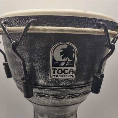 Toca SFDMX10AS 10' Djembe 2020's - Antique Silver image 2