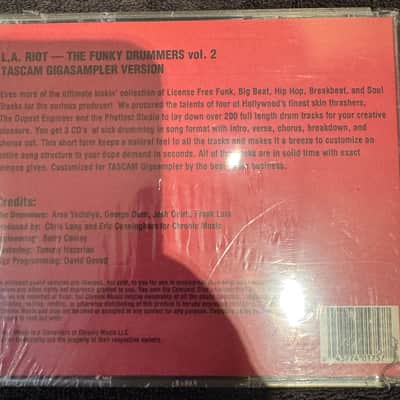 New Tascam Sample Library Bundle Deal (4) Titles CDS Libraries - Drums, Hip Hop, Rock, Guitars, More image 3