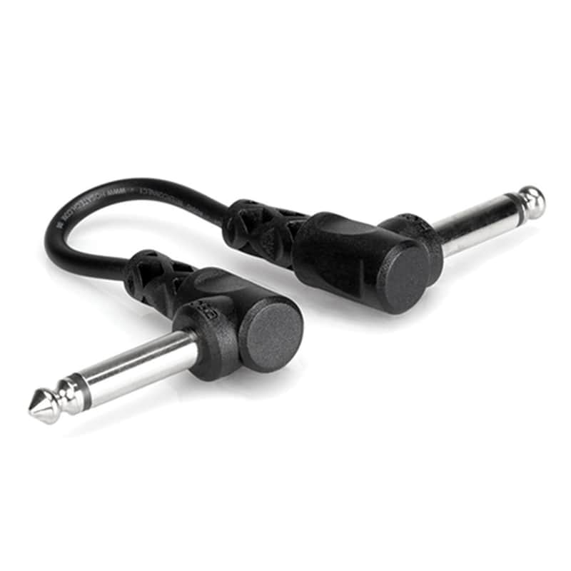 Hosa CFS106 Guitar Patch Cable Molded Angle-Angle - 6' image 1