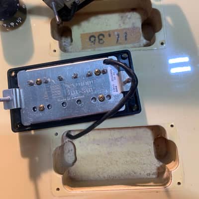 Kramer JK2000 MIJ 1980's White Original Floyd Rose Seymour Duncan Pickups Japan w/ Bag image 23