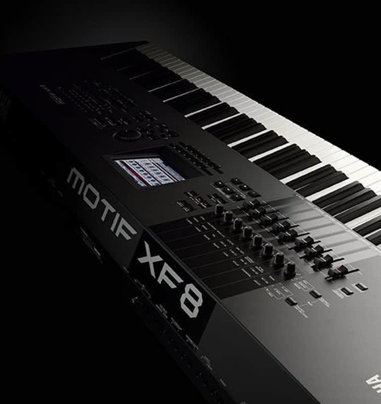 Yamaha Motif XF 8 Production Synthesizer 2010s - Gray image 1