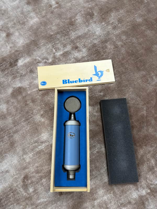Blue Bluebird Large Diaphragm Cardioid Condenser Microphone 2010s - Blue image 1