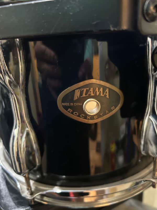 Tama Rockstar 10” Tom Early 2000’s - Piano Black image 1