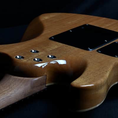 Suhr Modern Custom Mahogany 2015 Faded Trans Whale Blue Burst Quilt Top image 12