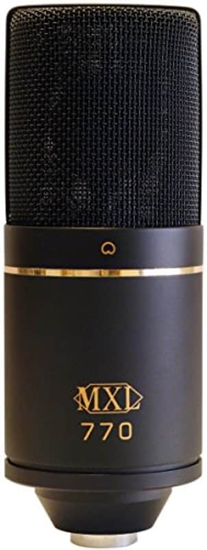 MXL 770 Small-Diaphragm Cardioid Condenser Microphone (Black) image 1