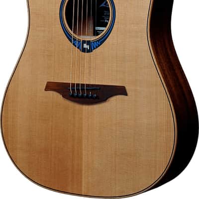 Lag HyVibe 10 THV10DCE-LB Smart Acoustic Guitar with Embedded Multi-Effects Processor | Includes Soft Case image 2