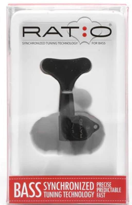 Graph Tech Ratio Bass Taper Shaft Tuner Set, 4 String Bass 2x2 PRB-4220-B0 Mint Condition image 1
