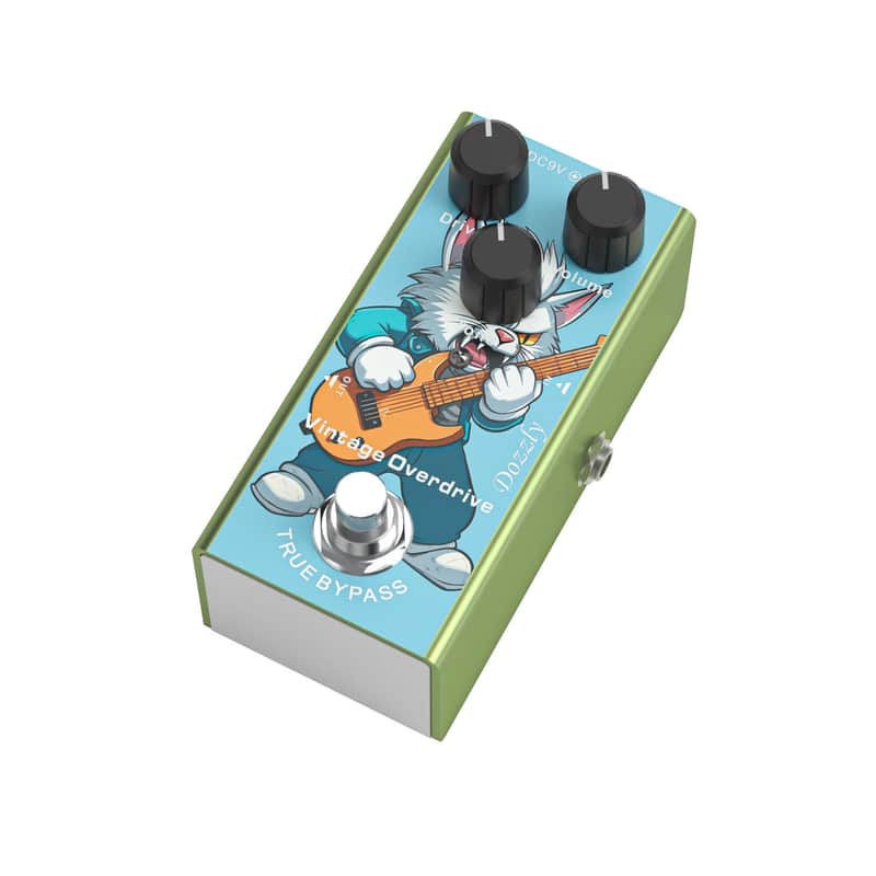 Dozzly Overdrive Guitar Pedal Vintage Overdrive Electric Guitar Effects Pedal DC 9V True Bypass image 1