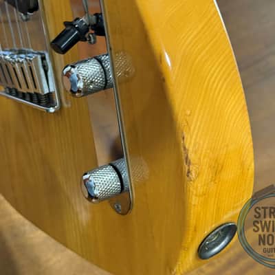 Fender Telecaster, ‘72, Natural Blonde, Black Guard, Ashwood, 1997 image 18